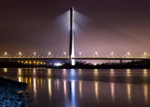 Public lighting on the N25 Waterford Bypass