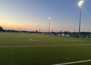 Pitch lighting installation at Tullow Rugby Club